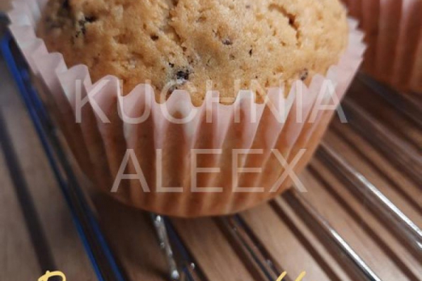 Puszyste muffiny z czekoladą wg Aleex