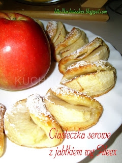 Serowe ciasteczka z jabłkami wg Aleex