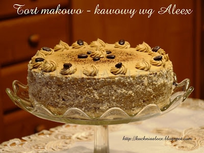 Tort makowo – kawowy wg Aleex