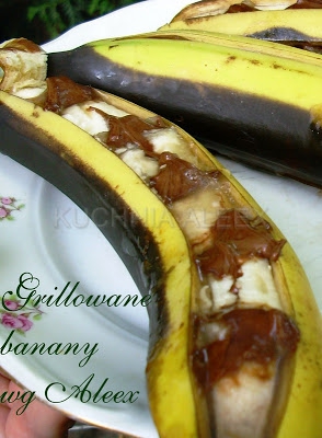 Grillowane banany z czekoladą wg Aleex