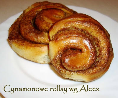 Cynamonowe rollsy wg Aleex