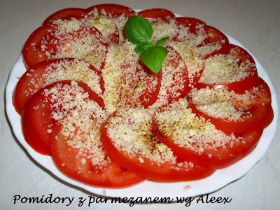 Pomidory z parmezanem wg Aleex