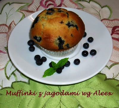 Muffinki z jagodami wg Aleex