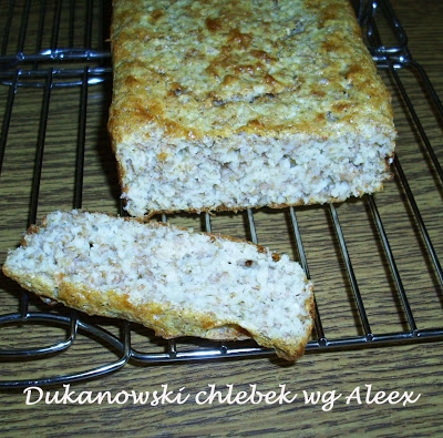Dukanowski chlebek wg Aleex