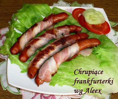 Chrupiące frankfurterki wg Aleex