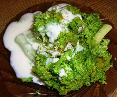 Brokuły w białym sosie wg Aleex