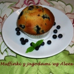 Muffinki z jagodami wg...
