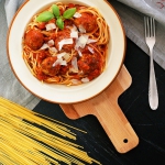Spaghetti z ziołowymi...