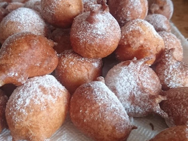 Waniliowe pączki z serka homogenizowanego