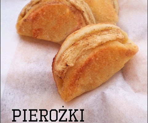 Ciasteczka pierożki z jabłkiem