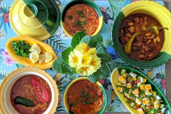 Tunezyjski zestaw obiadowy na weekend