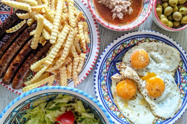 Szybki lunch w tunezyjskim stylu
