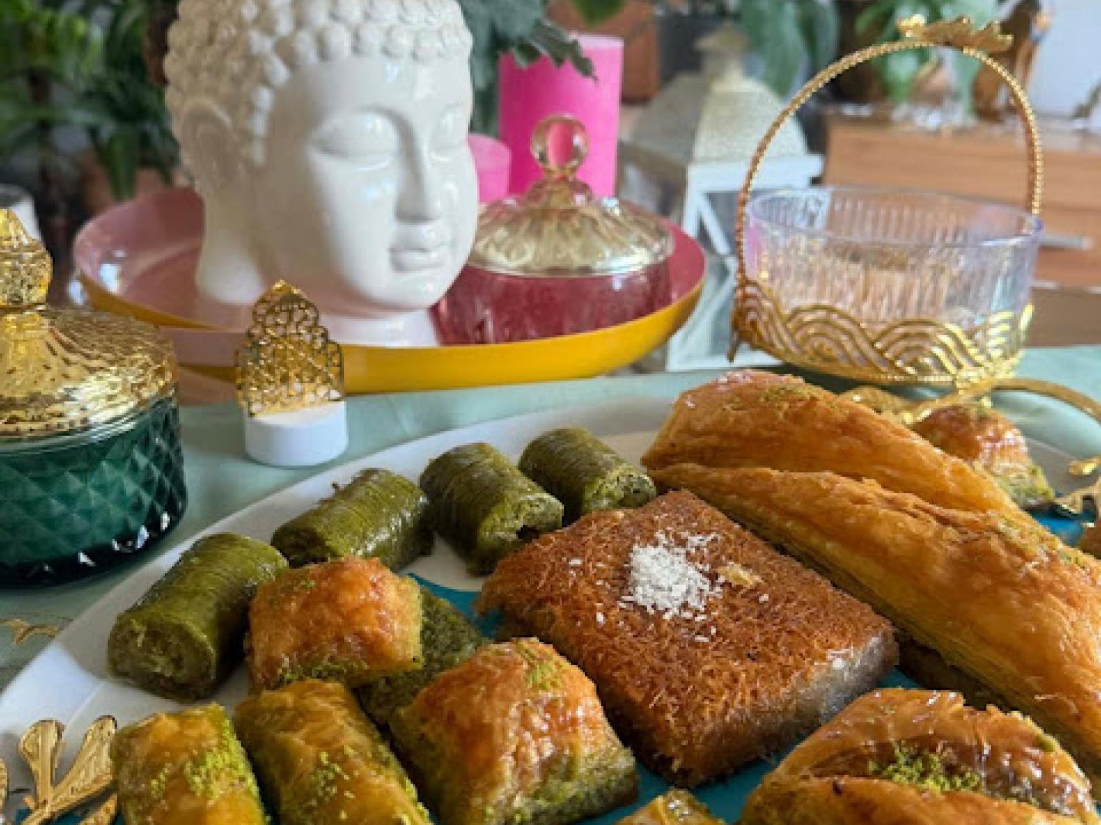 Pyszny turecki zestaw na arabskie  święto Aid