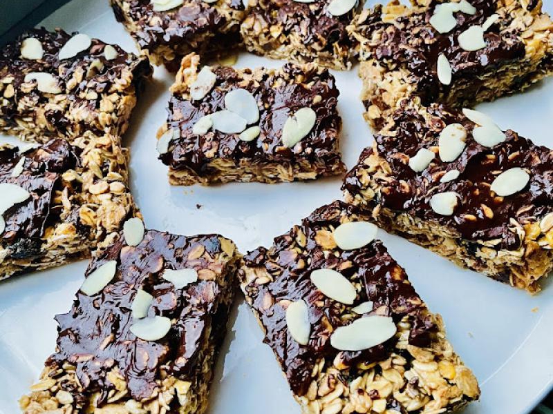 Ciasteczka musli z czekoladą