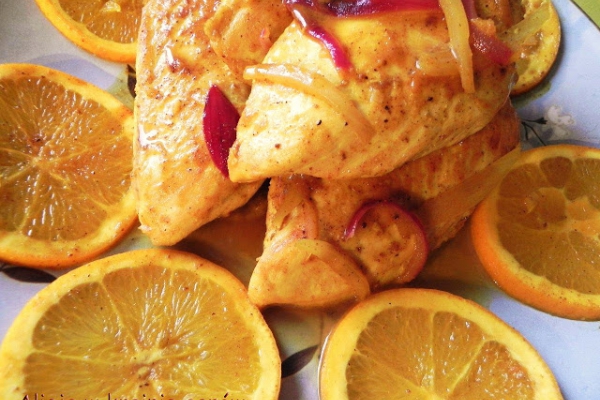 Pomarańczowy kurczak