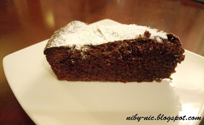 Migdałowe ciasto czekoladowe - torta caprese