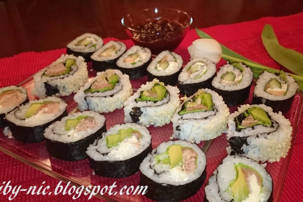 Sushi maki i uramaki