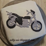 Motocyklowy tort dla...