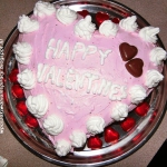 Walentynkowy tort serce