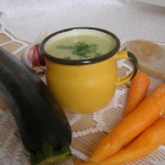 Zupa-krem z cukinii :)