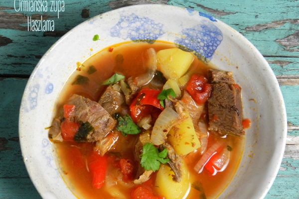 Ormiańska zupa Haszlama