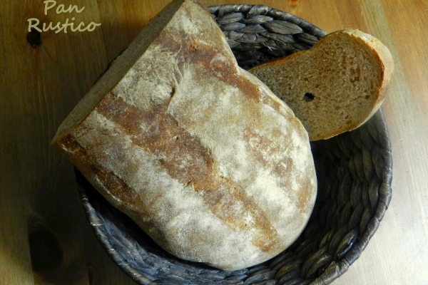 Pan Rustico - chleb hiszpański  - styczniowa piekarnia