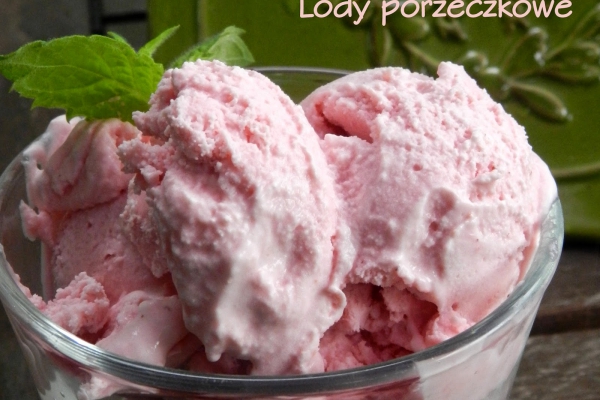 Lody porzeczkowe