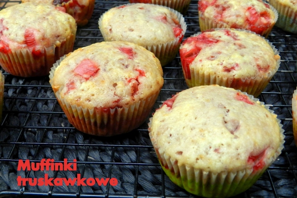 Muffinki truskawkowe