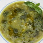 zielona zupa minestrone...