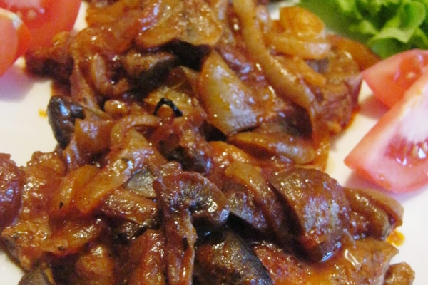Karkówka w sosie keczupowo-chrzanowym