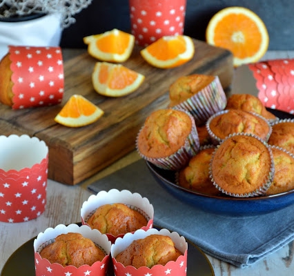 Muffinki pomarańczowe