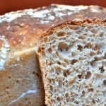 Chleb z ziarnem pszenicy
