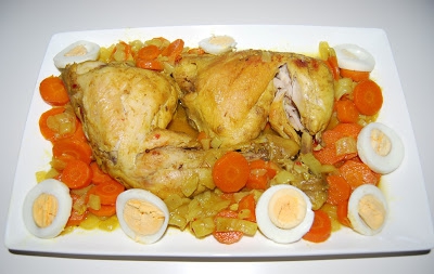 Kurczak z marchewką Gajar Murgh