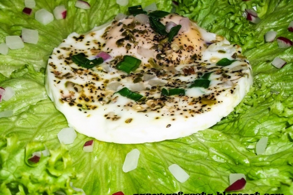 Jajko poSadzone na Lollo Bionda z parowaru