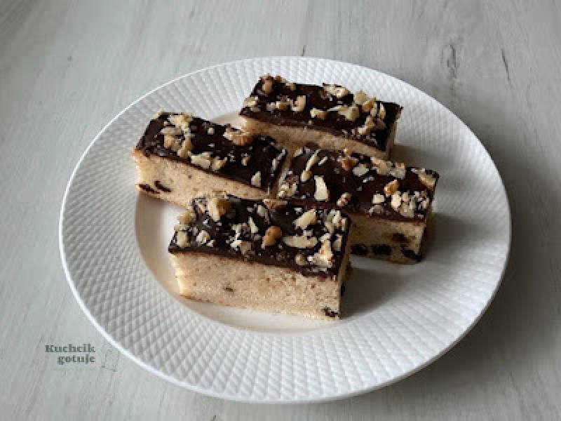 Ciasto z rodzynkami bez miksowania