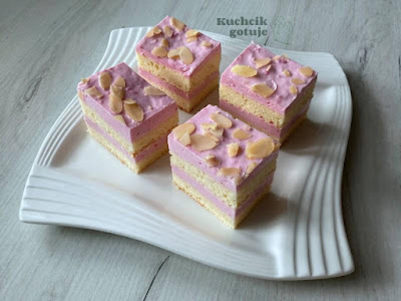 Ciasto biszkoptowe z serem