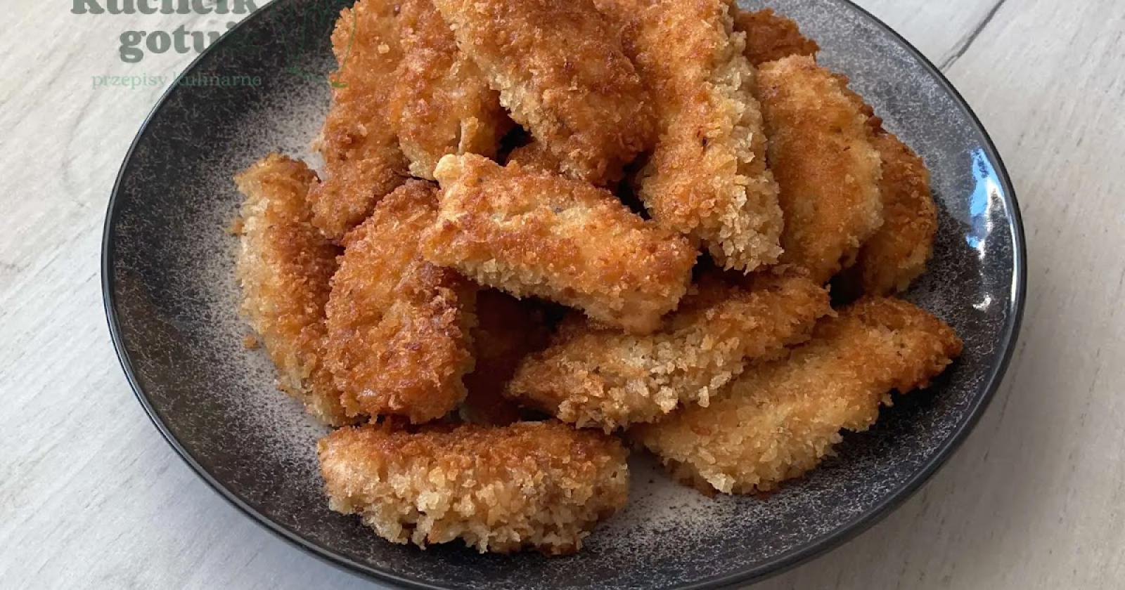 Stripsy z kurczaka − kurczak w panko