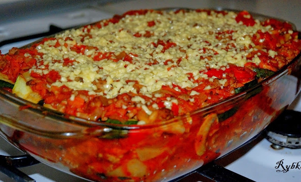 Lasagne z warzywami