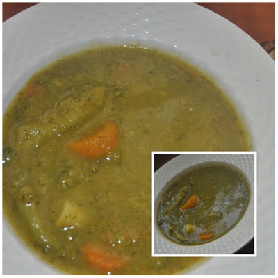 zupa wzmacniajaca  pełna  warzyw i ziół na pobudzeniu układu odpornościowego