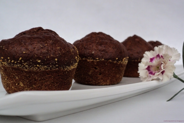 Muffinki bananowo-czekoladowe