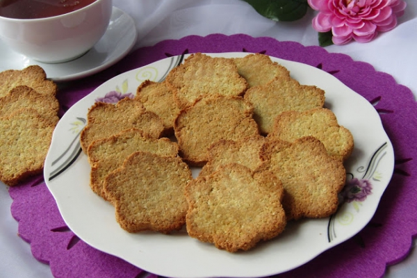 Ciasteczka z mąki kokosowej