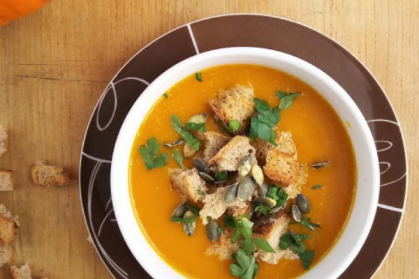 Zupa dyniowa z ziemniakami / Pumpkin Potato Cream Soup