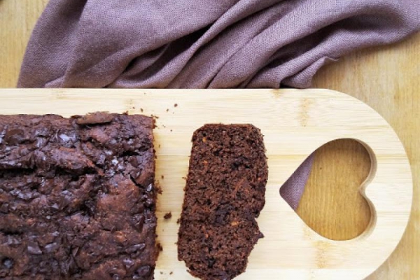 Owsiane ciasto czekoladowe (FIT) / Healthy Oat Flour Chocolate Bread