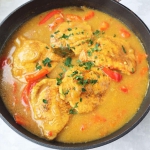 Schab w sosie curry