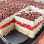 Ciasto tortowe z kremem,...