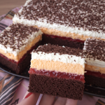 Ciasto Zmierzch z kremem...