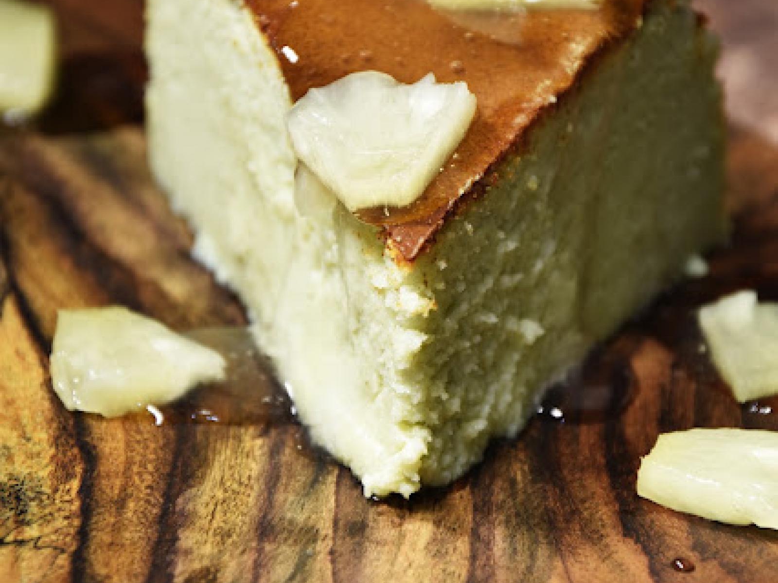 Sernik matcha & ananas