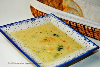 Zupa kalafiorowa z ryżem i ziemniakami