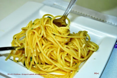 Spaghetti z oliwą i czosnkiem