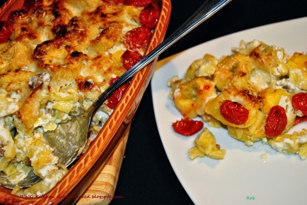 Tortellini w sosie serowym